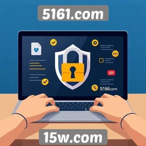 Segurança e privacidade no site 5161.com