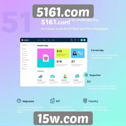 Características da interface de usuário do 5161.com